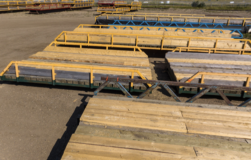 Standard Steel Portable One Piece Bridges 20 – 30 feet