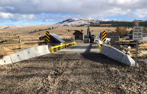 All Steel Low Profile Bridges 50- 80 feet