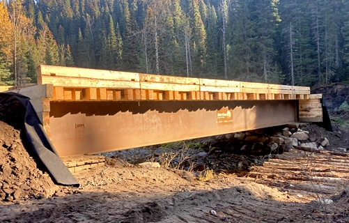 High Profile bridge 50 feet