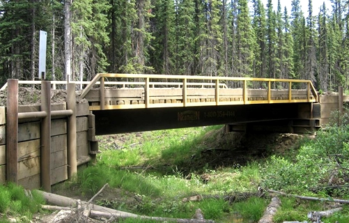 Standard Steel Portable One Piece Bridges 60 - 80 feet